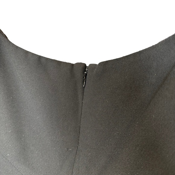 Kay Unger Dress Womens Sleeveless Knee Length Lined Black 10 - Picture 9 of 12